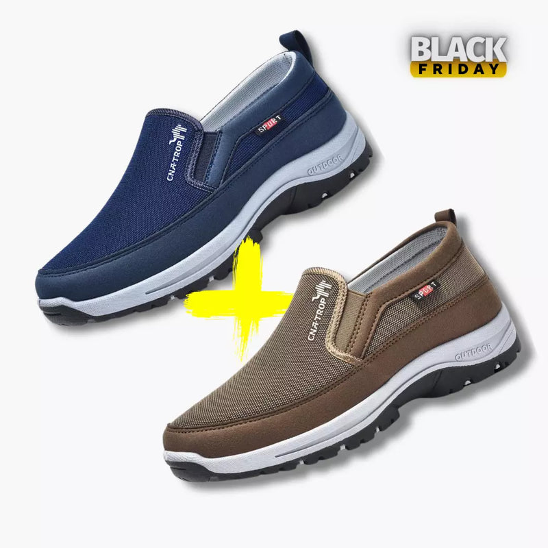 COMPRE 1 LEVE 2 Tênis Mocassim Ortopédico ConfortPlus 2025